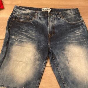Mens size 38 bornfly jean shorts